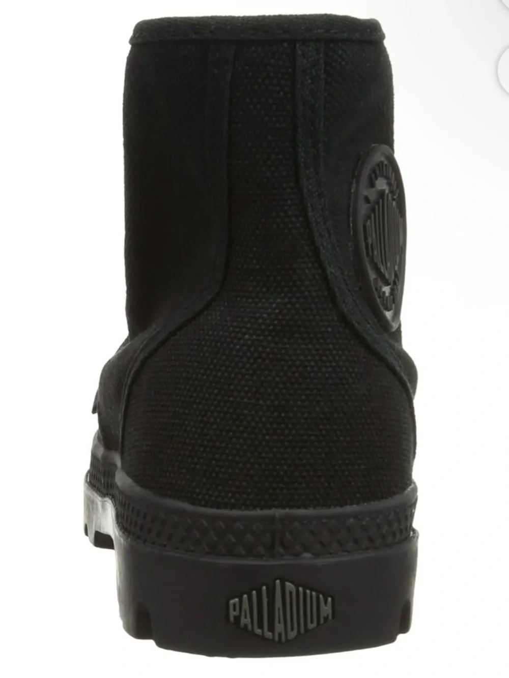 NEW PALLADIUM MENS CANVAS PAMPA HI BOOT BLACK SIZE 7.5 - Picture 5 of 15
